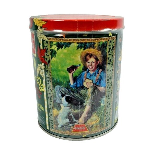 Coca-Cola Little Boy Blue 200 Piece Vintage Jigsaw Puzzle Tin Special Edition - Picture 3 of 5